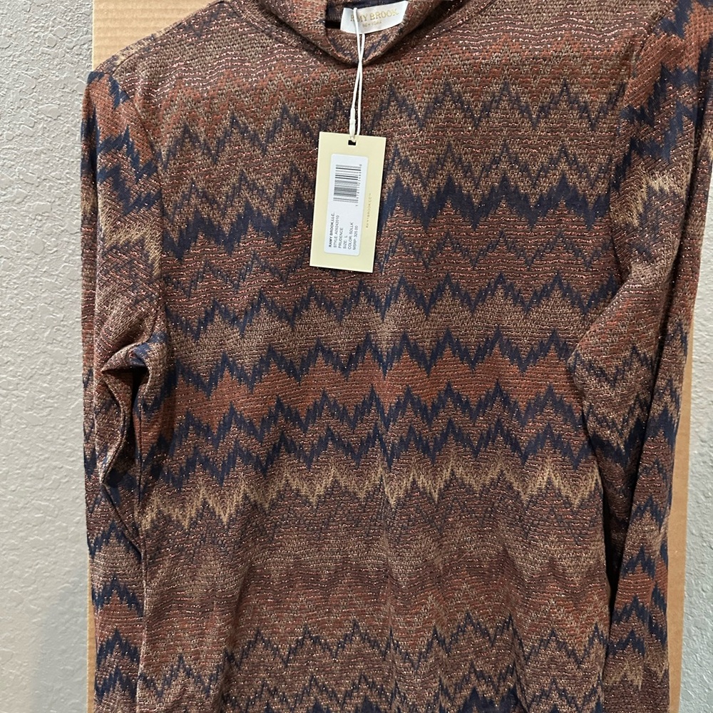 Ramy Brook Zigzag Pattern blouse